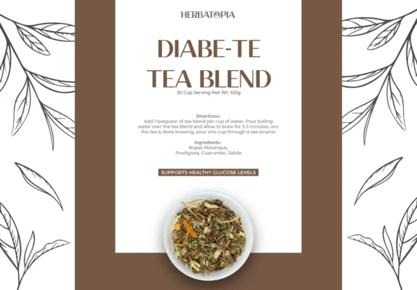 Mezcla de Té Diabe-Te – 30 Tazas (100g) - Image 2