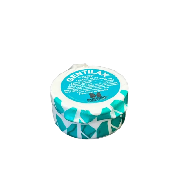 Gentilax Laxante – 50 Tabletas - Image 2