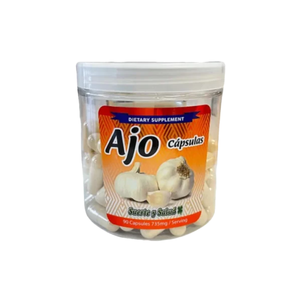 Suplemento de Ajo – 90 Cápsulas (735mg)