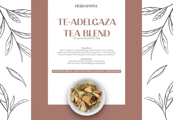 Te-Adelgaza Tea Blend – 30 Cup Servings (100g) - Image 2