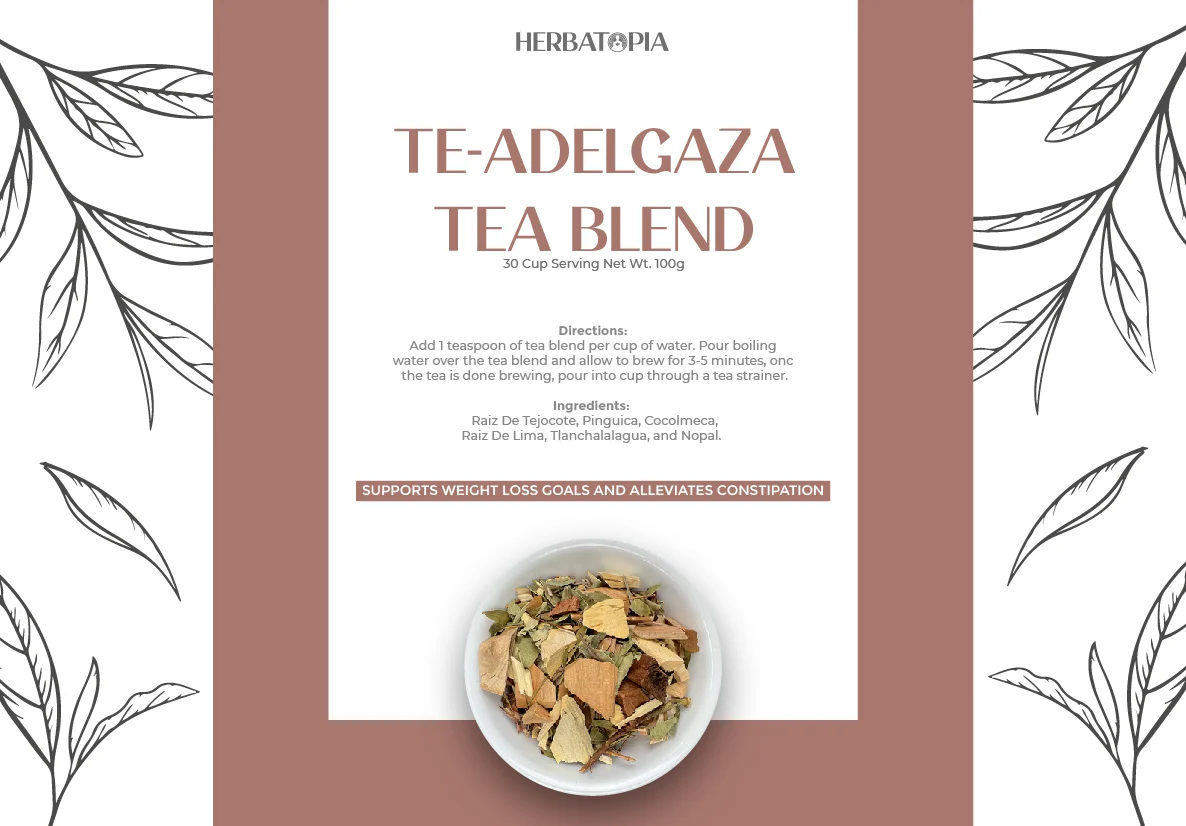 Te-Adelgaza Tea Blend – 30 Cup Servings (100g) - Image 2