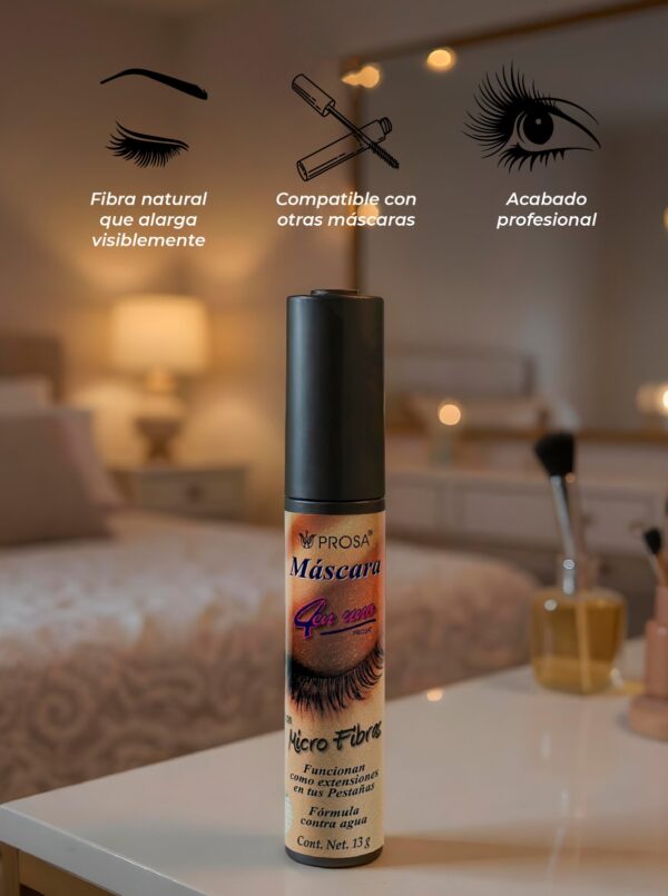Mascara 4 en 1 Microfibras - Image 2